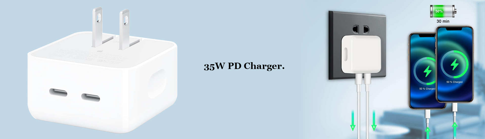 35W Dual USB C Charger 1920x550