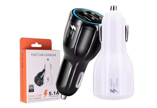 dual usb car charger 650x450