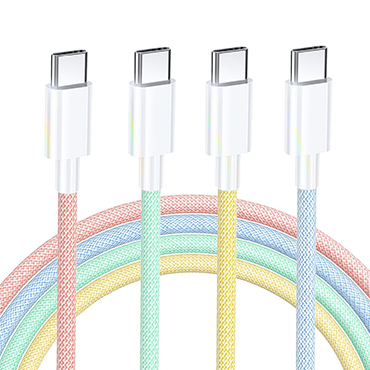 Colorful Braided Charging Cable 370x370